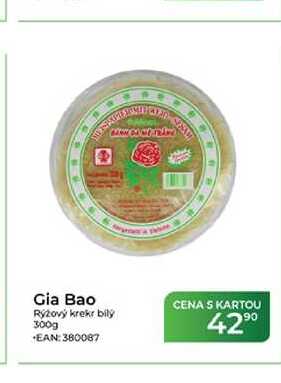 Gia Bao Rýžový krekr bily 300g
