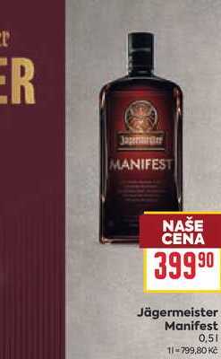Jägermeister Manifest 0,51