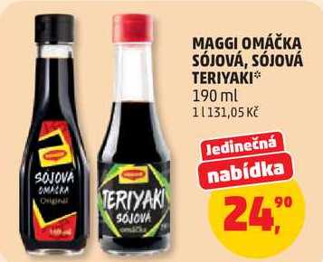 SÓJOVÁ TERIYAKI, 190 ml  