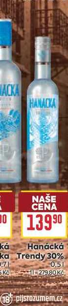 Hanácká Trendy 30% 0,5l