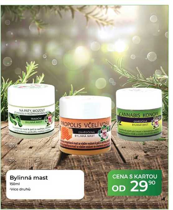 Bylinná mast 150ml Tamda Foods