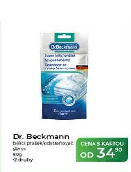 Dr. Beckmann bělicí prášek/odstraňovač skvrn 80g