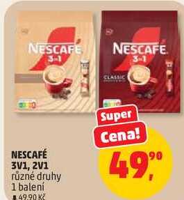 NESCAFE 3v1, 1 balení