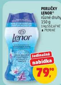 PERLIČKY LENOR různé druhy, 150 g
