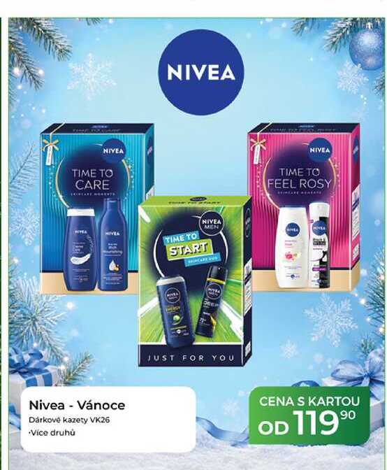 Nivea - Vánoce Dárkové kazety VK26