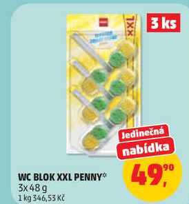 WC BLOK XXL PENNY, 3x 48 g Penny Market