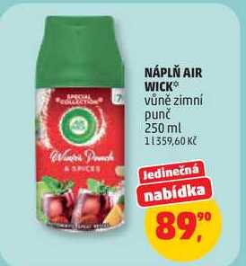 NÁPLŇ AIR WICK vůně zimní punč, 250 ml