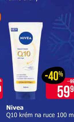 Nivea Q10 krém na ruce 100 ml Teta drogerie