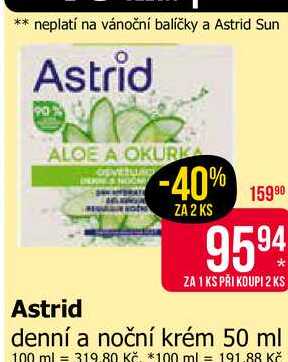 Astrid denní a noční krém 50 ml