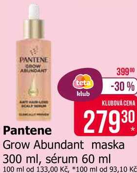 Pantene Grow Abundant maska 300 ml