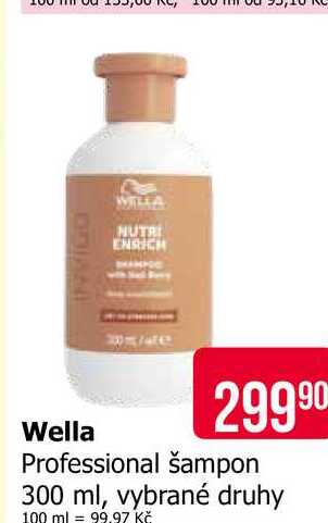 Wella Professional šampon 300 ml, vybrané druhy Teta drogerie