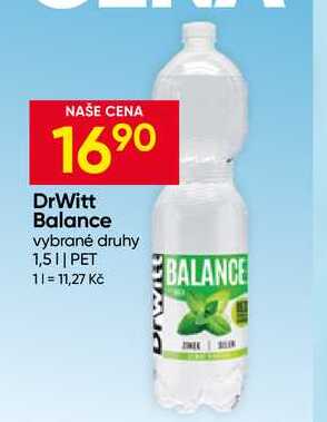 DrWitt Balance vybrané druhy 1,5L