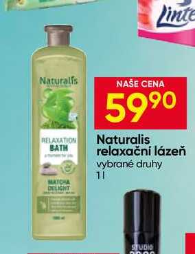 Naturalis relaxační lázeň vybrané druhy 1l Hruška