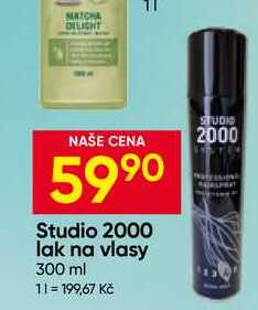 Studio 2000 lak na vlasy 300 ml Hruška