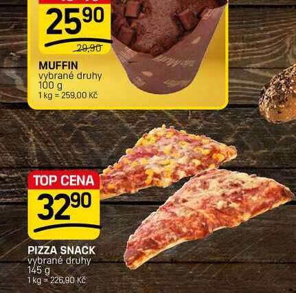 PIZZA SNACK vybrané druhy 145 g 