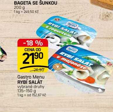 RYBÍ SALÁT vybrané druhy 135-150 g