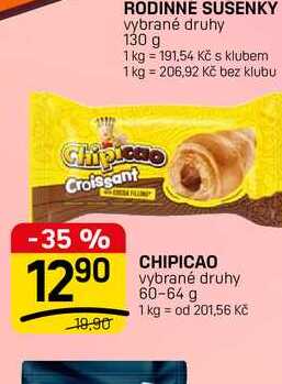 CHIPICAO vybrané druhy 60-64 g