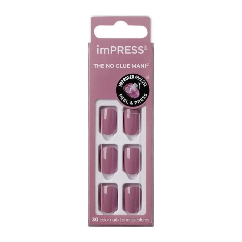 KISS Umělé nehty imPRESS Point Pink, 1 ks