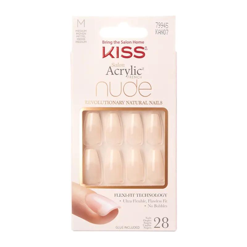 KISS Umělé nehty Acrylic Nude Leilani, 1 ks ROSSMANN