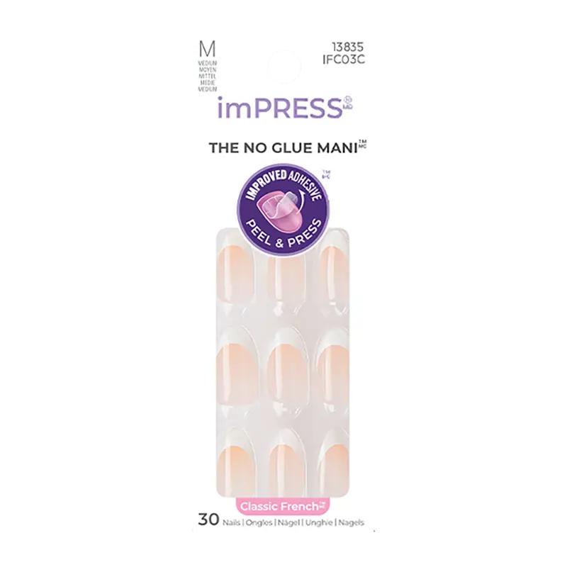 KISS Umělé nehty imPRESS Everlasting, 1 ks ROSSMANN