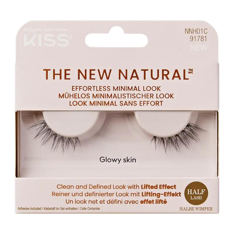 KISS Umělé řasy The New Natural Glowy skin, 1 ks ROSSMANN
