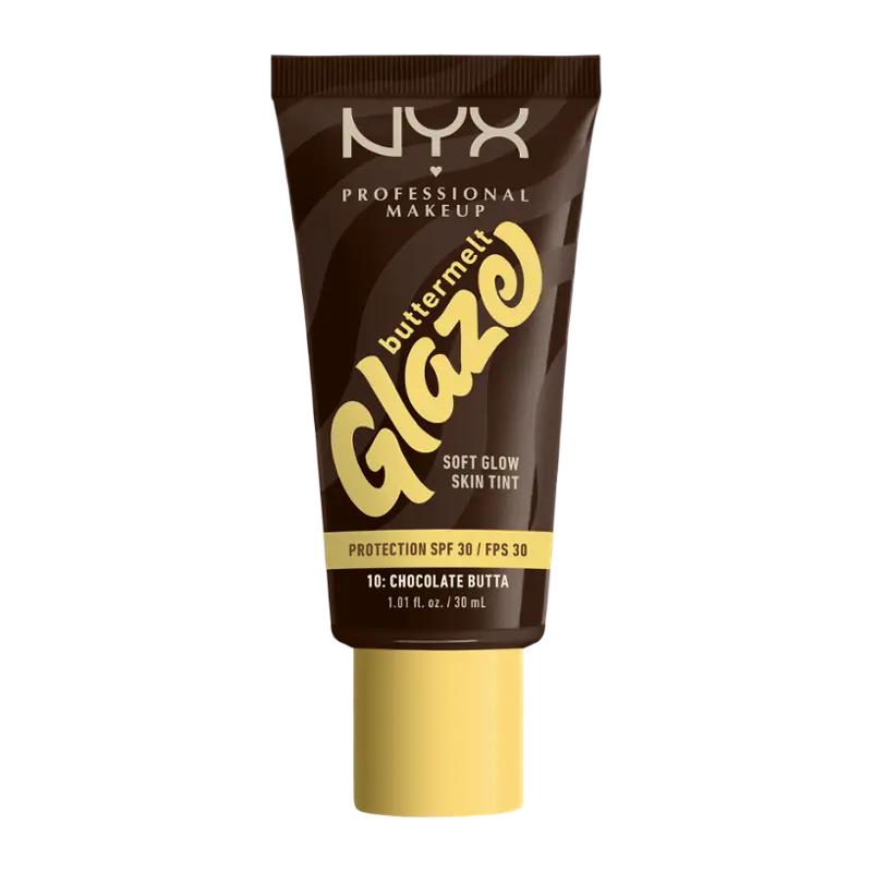 NYX Professional Makeup Make-up Buttermelt Glaze + SPF30, 1 ks ROSSMANN