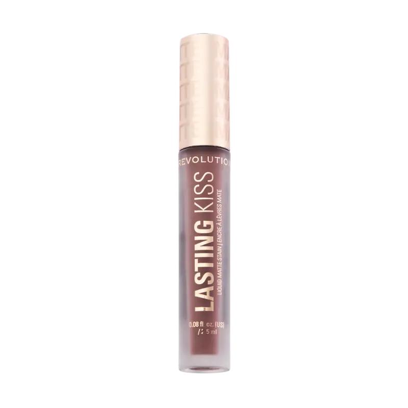 Makeup Revolution Matná tekutá rtěnka Lasting Kiss, 1 ks