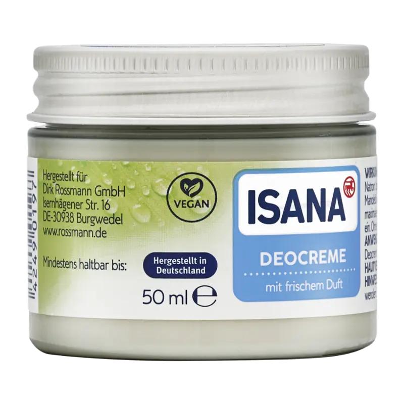 ISANA Deodorant krém Unisex, 50 ml ROSSMANN