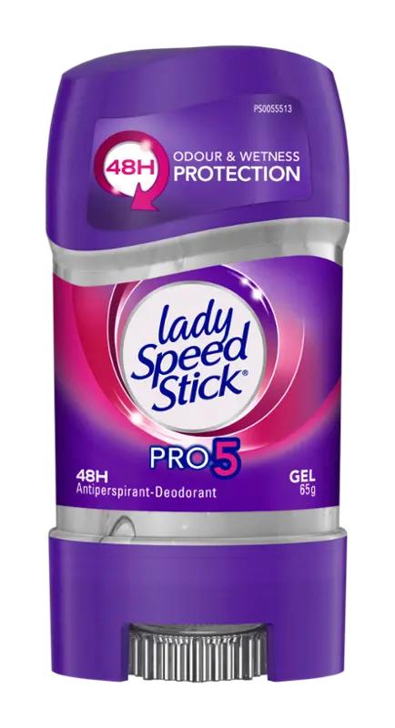 Lady Speed Stick Antiperspirant tuhý gelový pro ženy Pro 5v1, 65 g