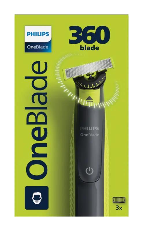 Philips Pánský holicí strojek na tvář OneBlade 360 QP2724/23, 1 ks