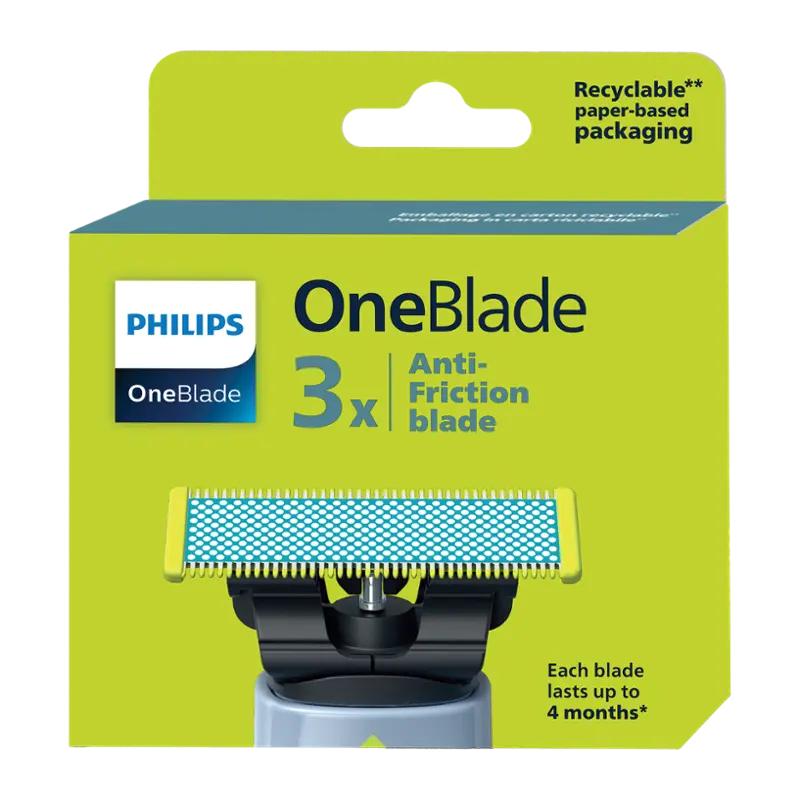 Philips Náhradní břity Anti-Friction QP235/50, 3 ks