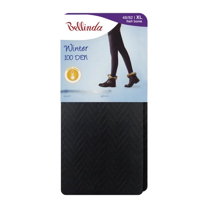Bellinda Punčochové kalhoty Winter vzor 100 DEN vel. XL, 1 ks ROSSMANN