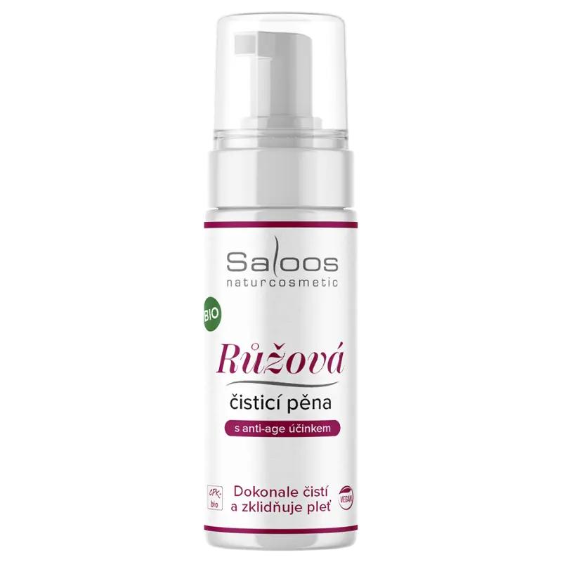 Saloos BIO Růžová čisticí pěna, 150 ml ROSSMANN