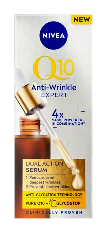 NIVEA Duální sérum proti vráskám Q10 Anti-Wrinkle Expert, 30 ml ROSSMANN