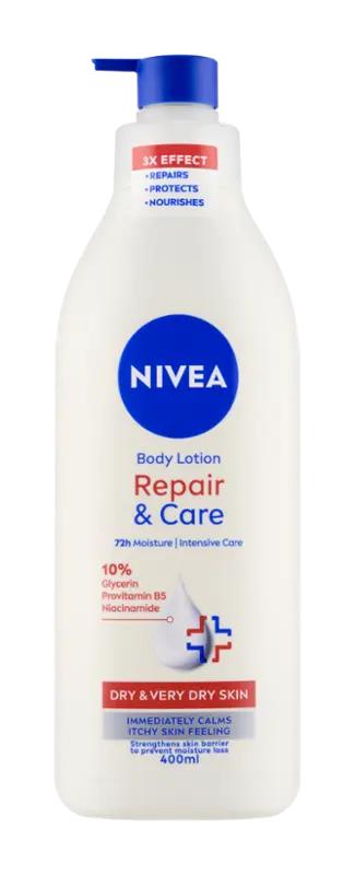 NIVEA Regenerační tělové mléko Repair & Care, 400 ml ROSSMANN