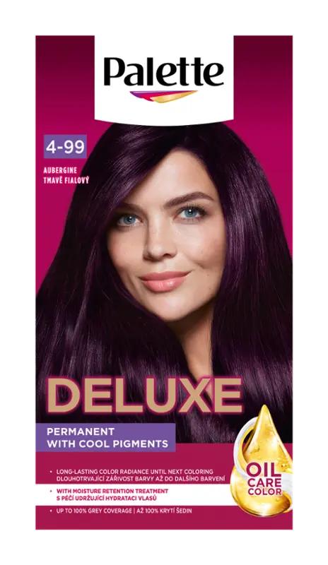 Palette Barva na vlasy Deluxe 4-99 tmavě fialová, 1 ks ROSSMANN