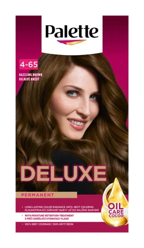 Palette Barva na vlasy Deluxe 4-65 oslnivě hnědá, 1 ks ROSSMANN