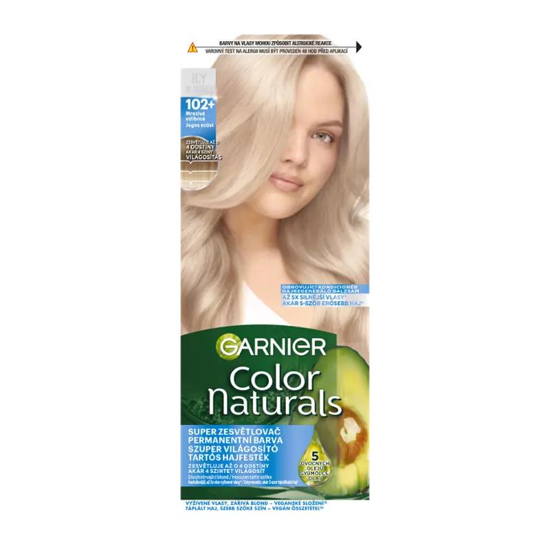 Garnier Barva na vlasy Color Naturals 102+ frosty silver, 1 ks
