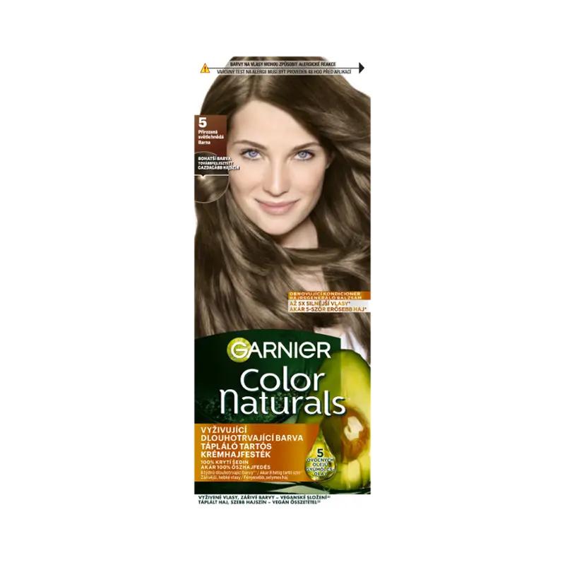 Garnier Barva na vlasy Color Naturals 5 přirozená světle hnědá, 1 ks ROSSMANN