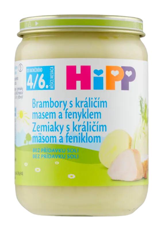HiPP Brambory s králičím masem a fenyklem, 190 g ROSSMANN