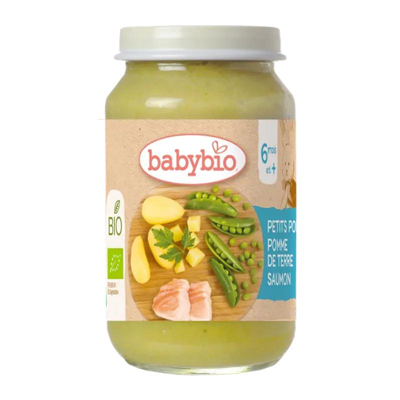 Babybio BIO příkrm hrášek brambory losos, 200 g ROSSMANN