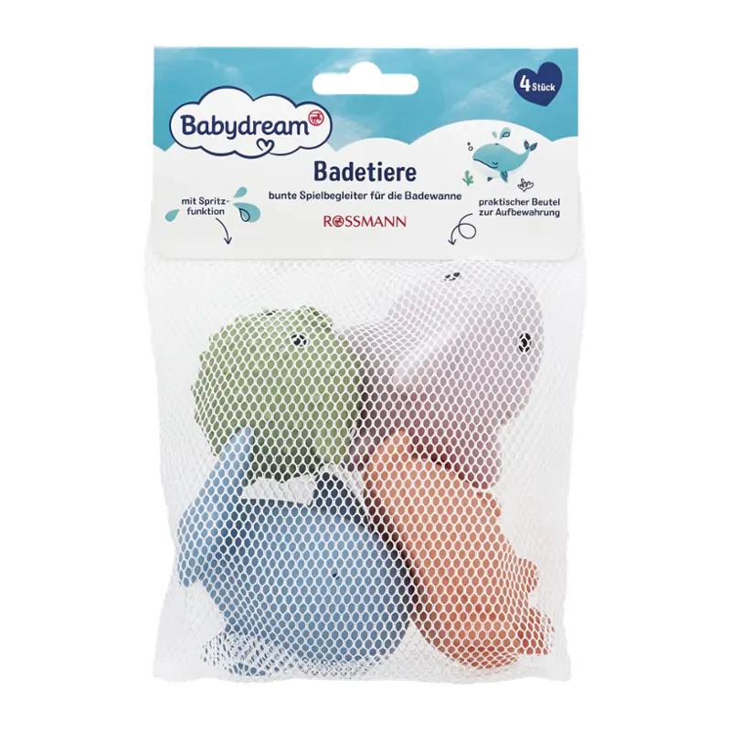 Babydream Zvířátka do vany, 4 ks