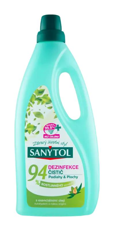 Sanytol Dezinfekční čistič 94% rostlinného původu, 1 l ROSSMANN