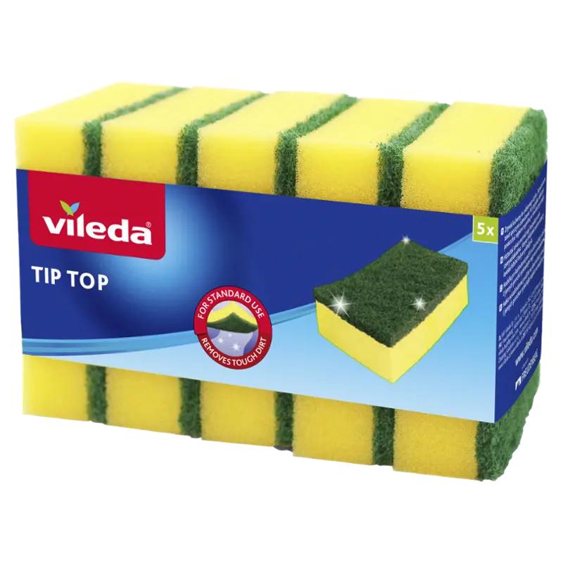 Vileda Houbička na nádobí Tip Top, 5 ks