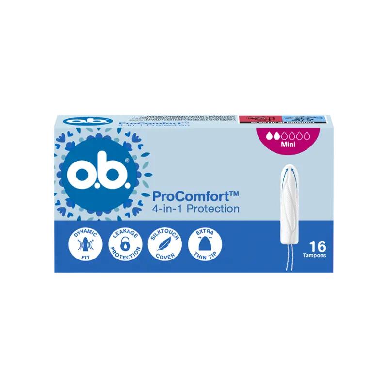 O.b. Tampony mini ProComfort, 16 ks ROSSMANN