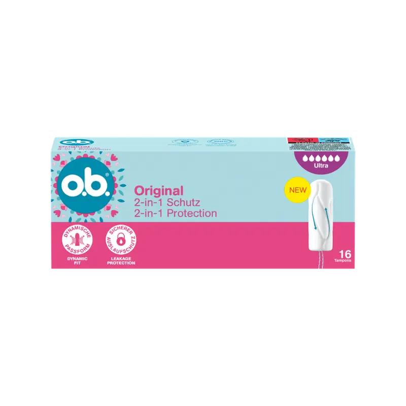 o.b. Tampony Original Ultra, 16 ks