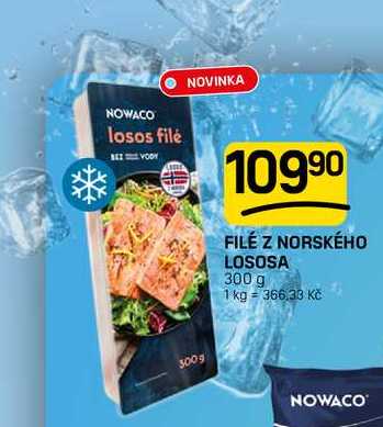 FILÉ Z NORSKÉHO LOSOSA 300 g 