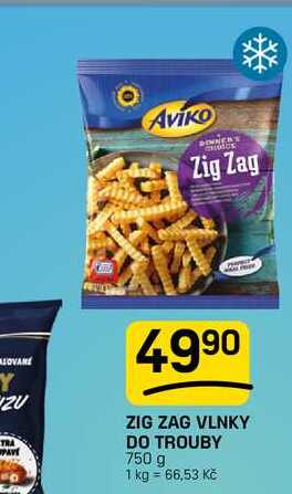 ZIG ZAG VLNKY DO TROUBY 750 g  