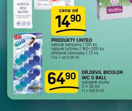 DR.DEVIL BICOLOR WC 5 BALL vybrané druhy 3 x 35 ml FLOP