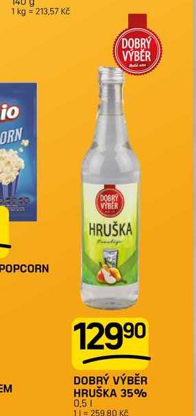DOBRÝ VÝBĚR HRUŠKA 35% 0,51 